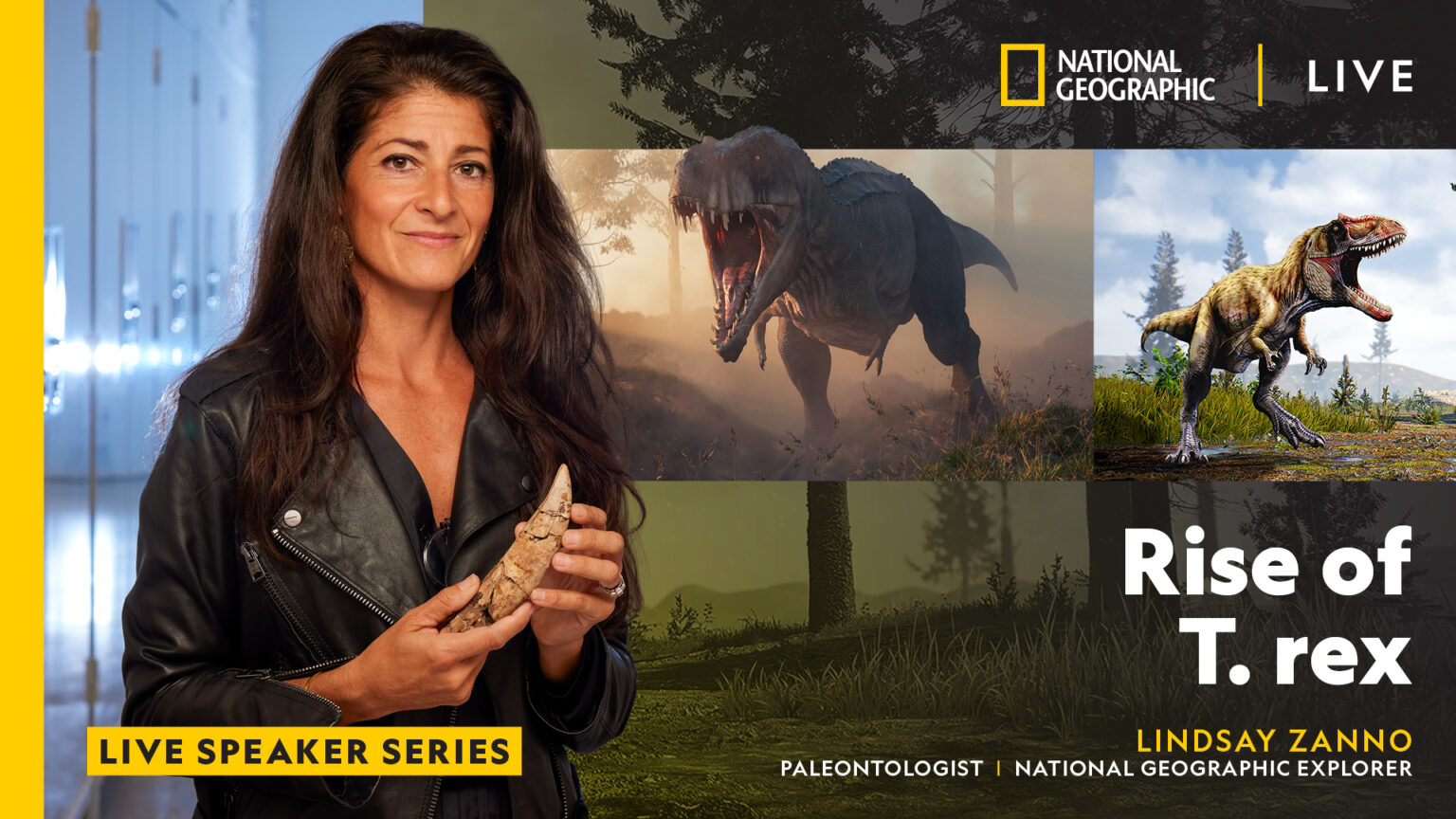 Rex Rise National Geographic Live: The Rise of T-Rex - Onstage Ogden