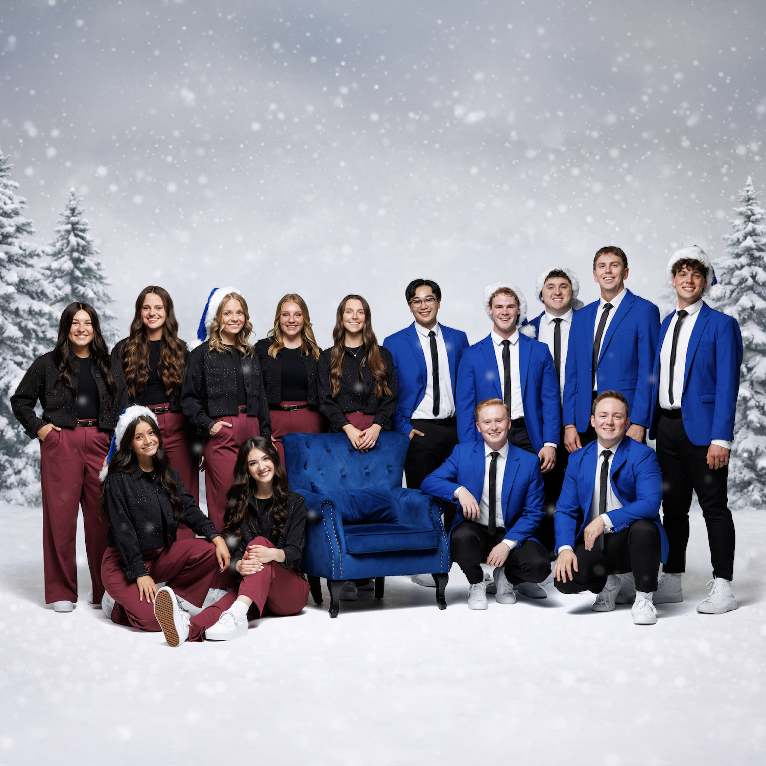 BYU Vocal Point and Noteworthy on the Christmas double bill at the Browning Center