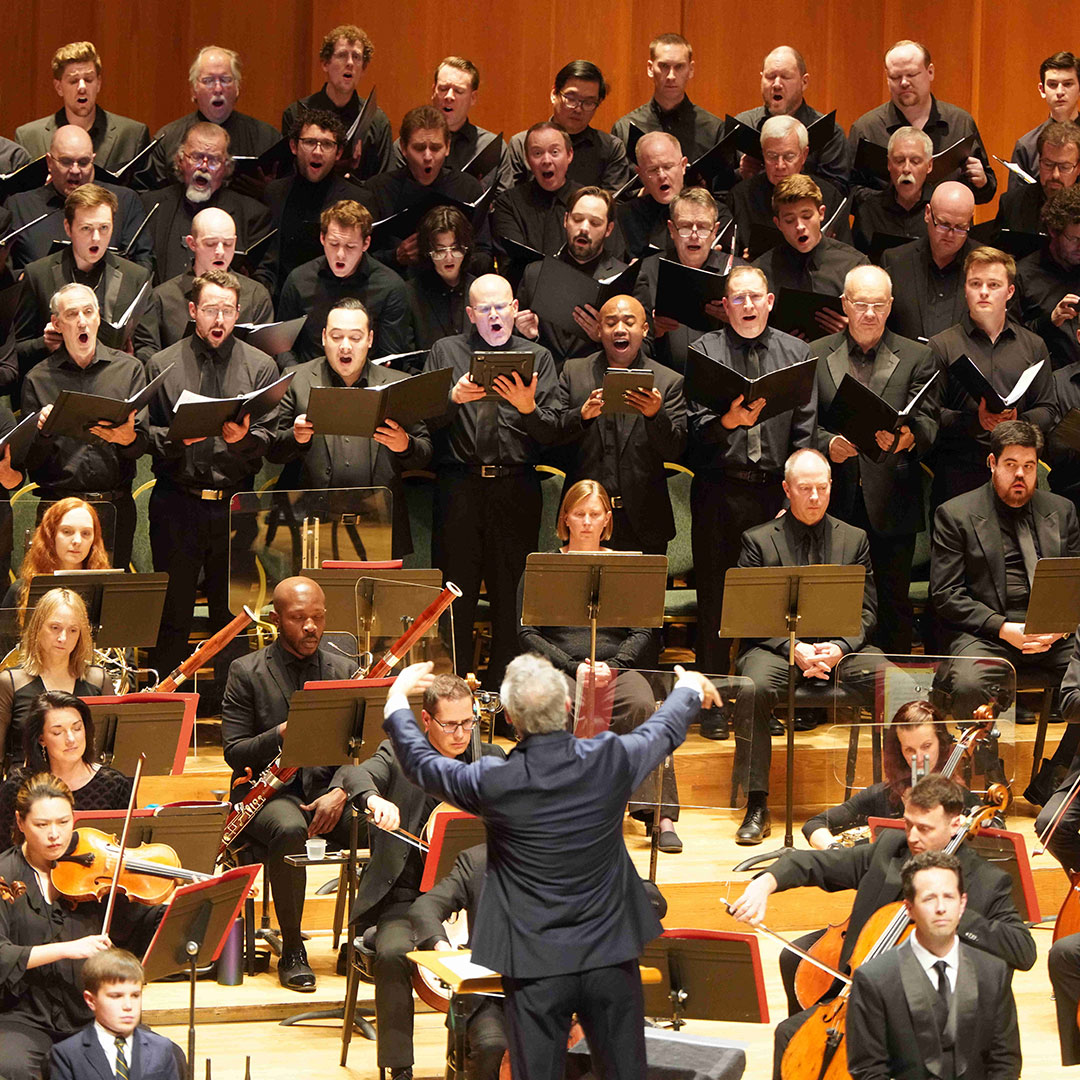 Utah Symphony and Chorus performing Brahms German Requiem at Austad Auditorium
