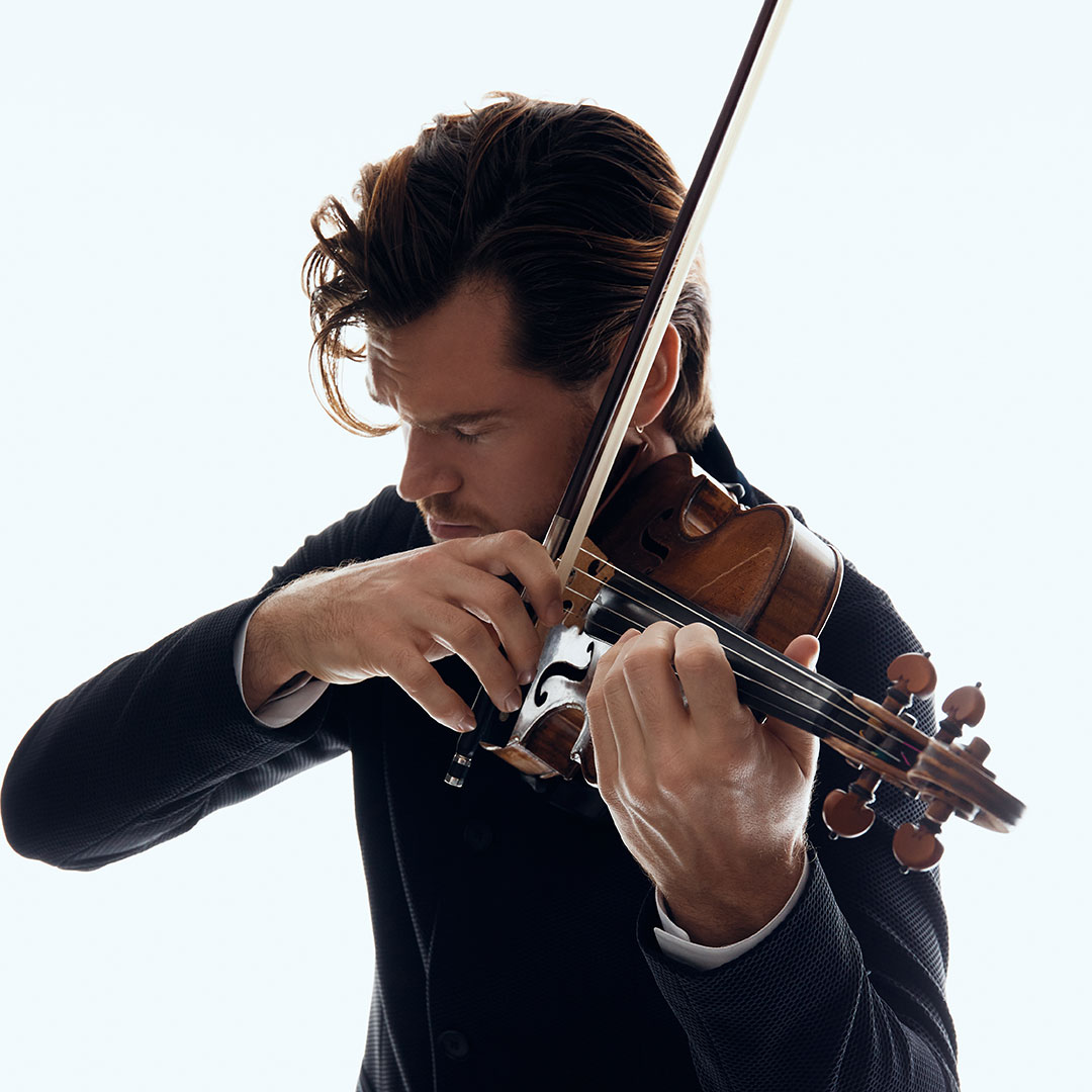 Violinist Blake Pouliot performing Tchaikovsky with the Utah Symphony