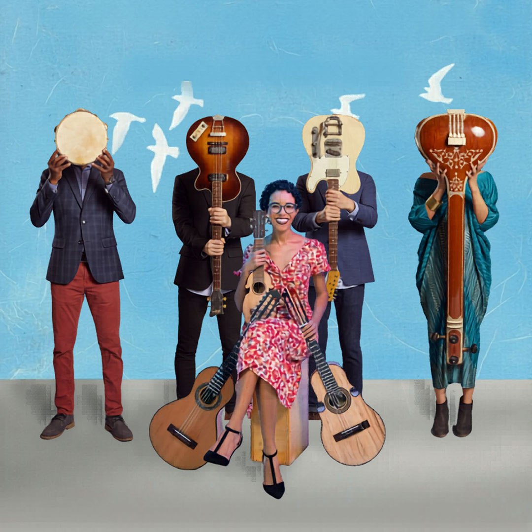 American Patchwork Quartet and Fabiola Méndez performing live in Ogden