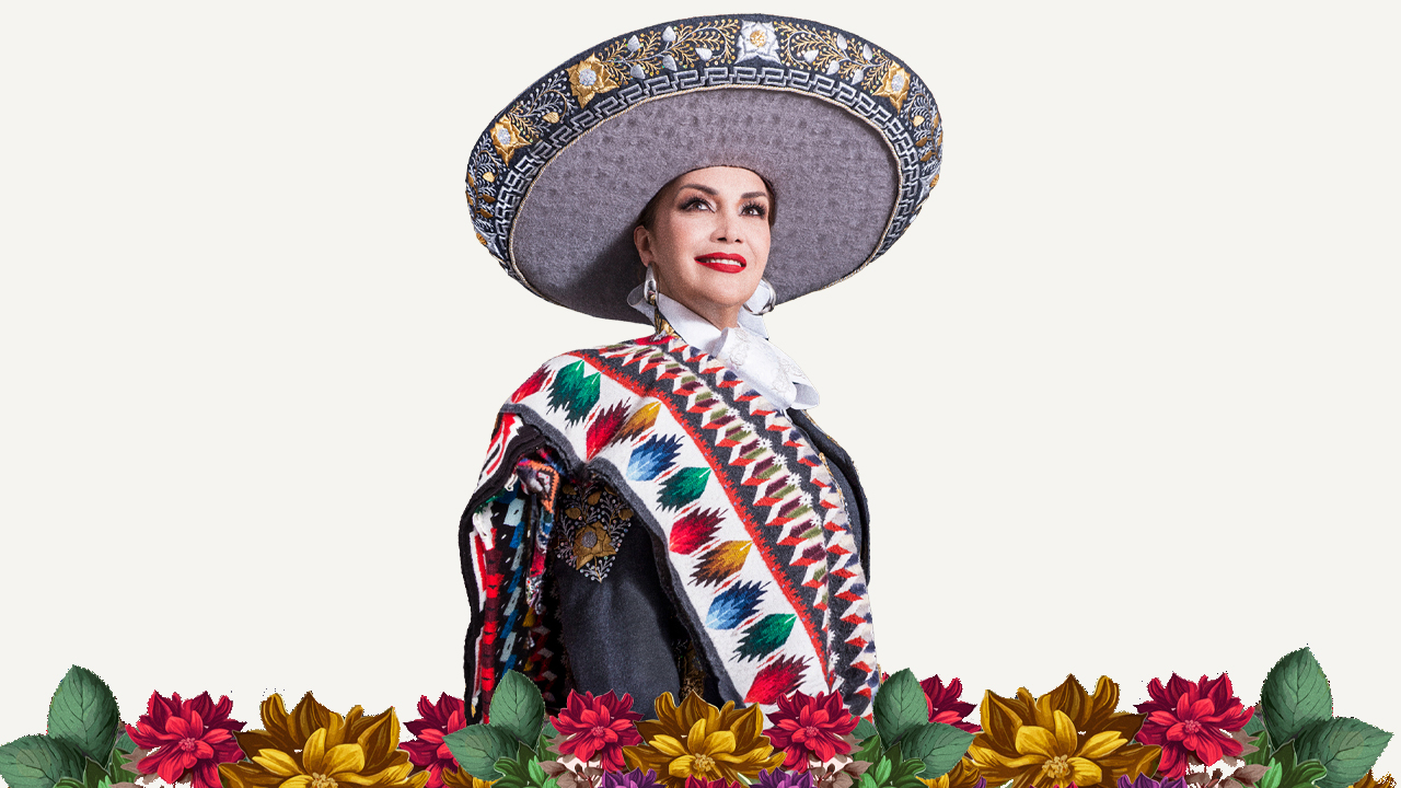 Aida Cuevas performing live at the Browning Center in Ogden
