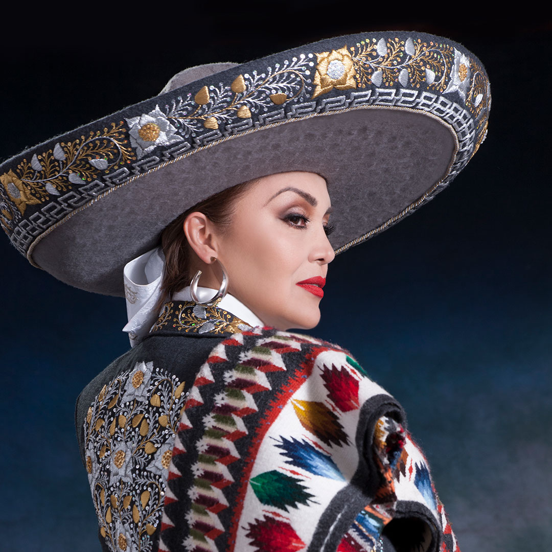 Aida Cuevas performing live at the Browning Center in Ogden