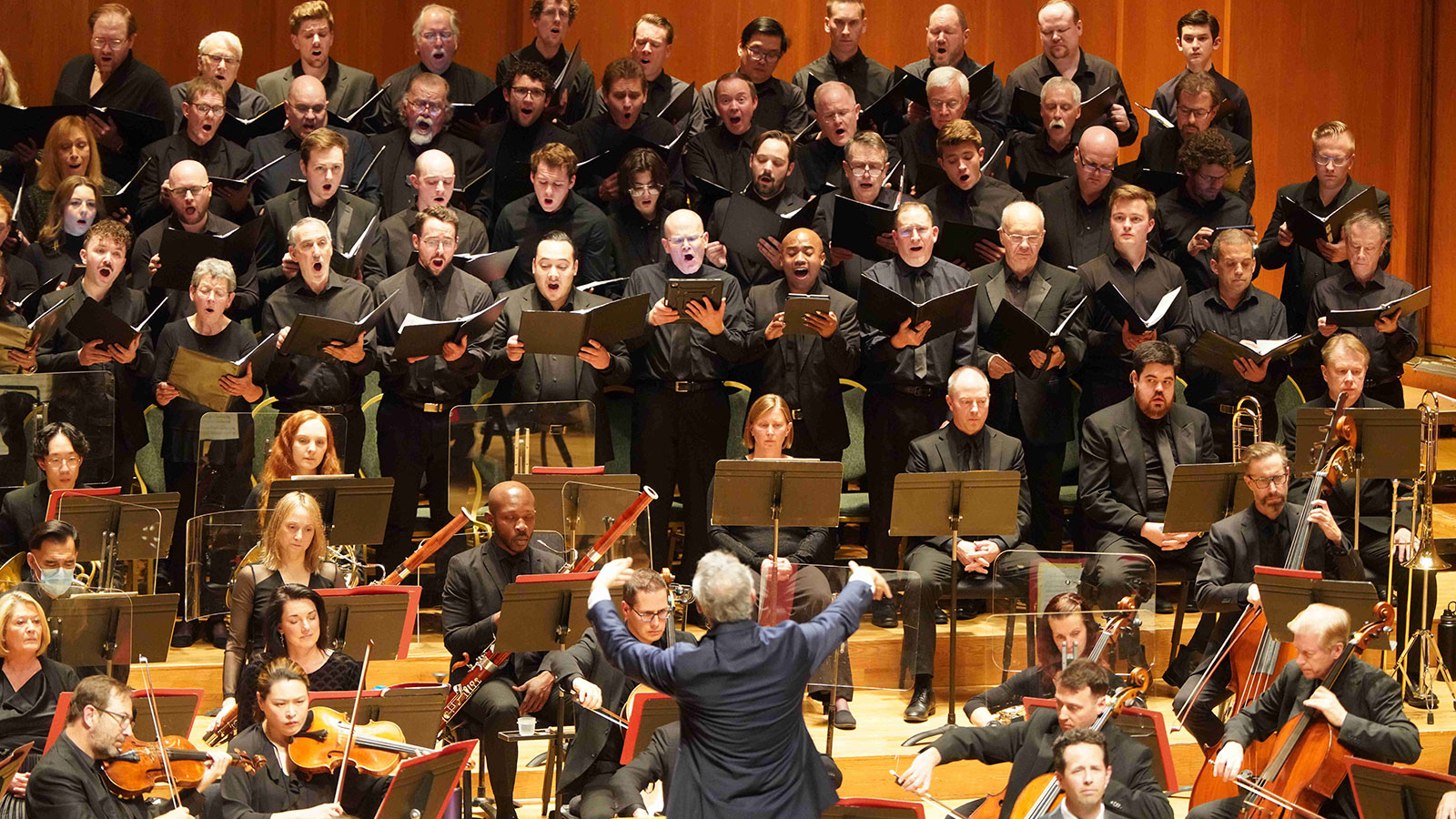 Utah Symphony and Chorus performing Brahms German Requiem at Austad Auditorium