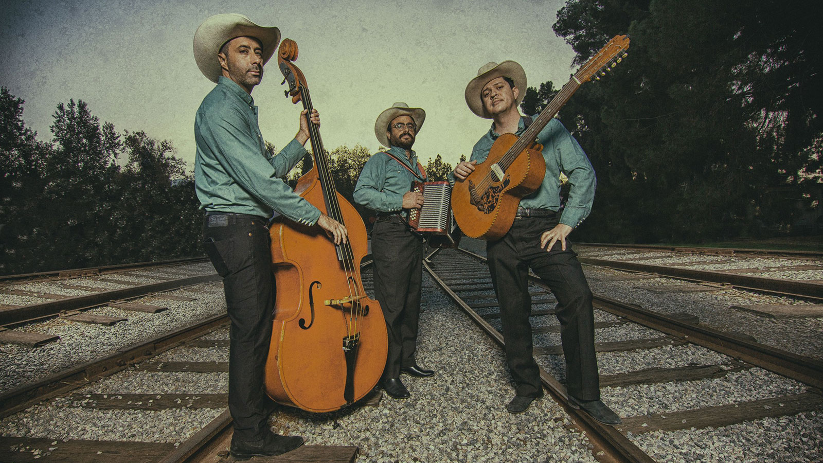 Carlos y Charlos Norteño trio with bass at The Monarch in Ogden