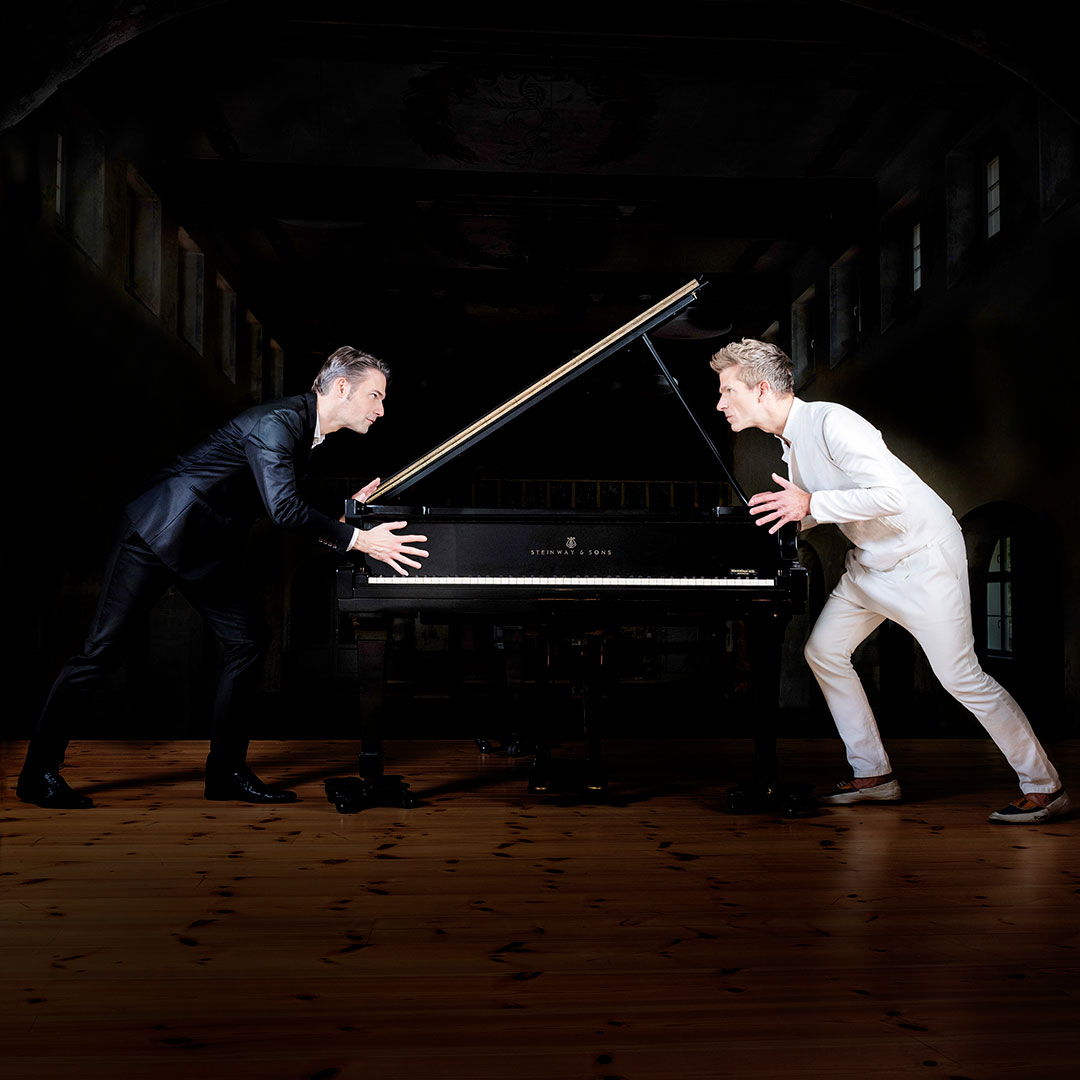 Piano Battle dueling pianists Andreas Kern and Paul Cibis at Peery’s Egyptian Theater in Ogden