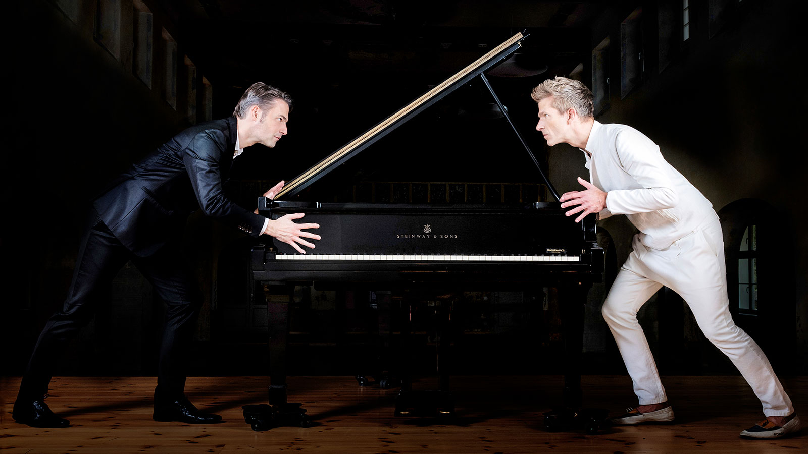 Piano Battle dueling pianists Andreas Kern and Paul Cibis at Peery’s Egyptian Theater in Ogden